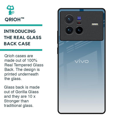 Deep Sea Space Glass Case for Vivo X80 5G