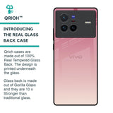 Blooming Pink Glass Case for Vivo X80 5G