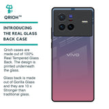 Pastel Gradient Glass Case for Vivo X80 5G