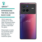 Multi Shaded Gradient Glass Case for Vivo X80 5G