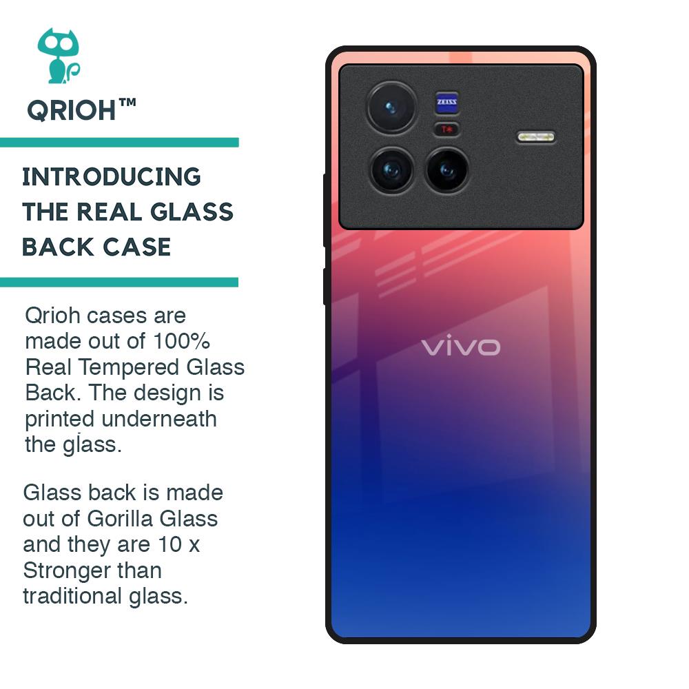 Dual Magical Tone Glass Case for Vivo X80 5G