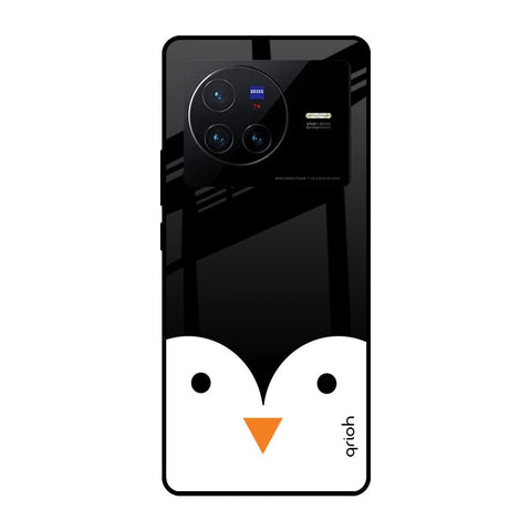 Cute Penguin Vivo X80 5G Glass Cases & Covers Online