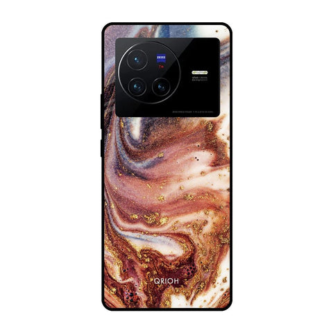 Exceptional Texture Vivo X80 5G Glass Cases & Covers Online