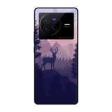 Deer In Night Vivo X80 5G Glass Cases & Covers Online