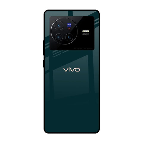 Hunter Green Vivo X80 5G Glass Cases & Covers Online