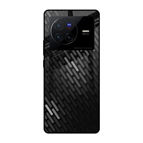 Dark Abstract Pattern Vivo X80 5G Glass Cases & Covers Online