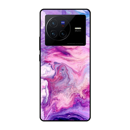 Cosmic Galaxy Vivo X80 5G Glass Cases & Covers Online