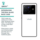 Arctic White Glass Case for Vivo X80 5G