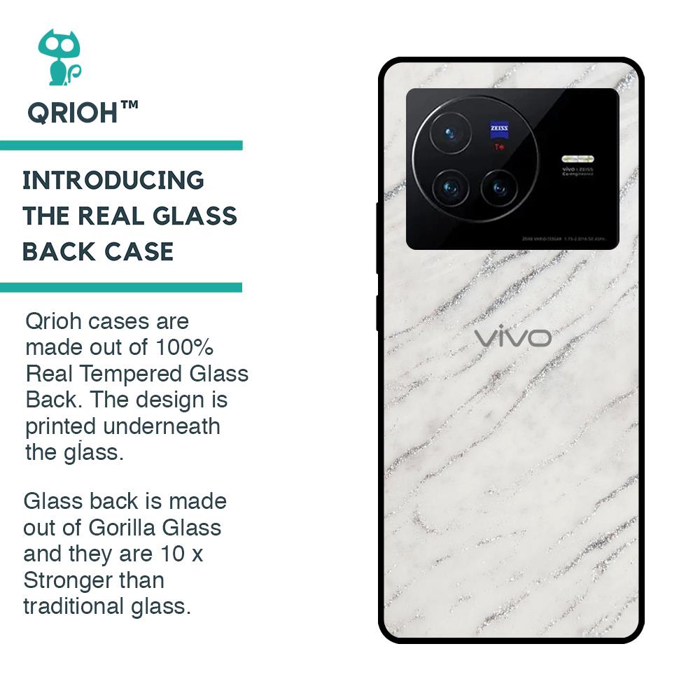 Polar Frost Glass Case for Vivo X80 5G