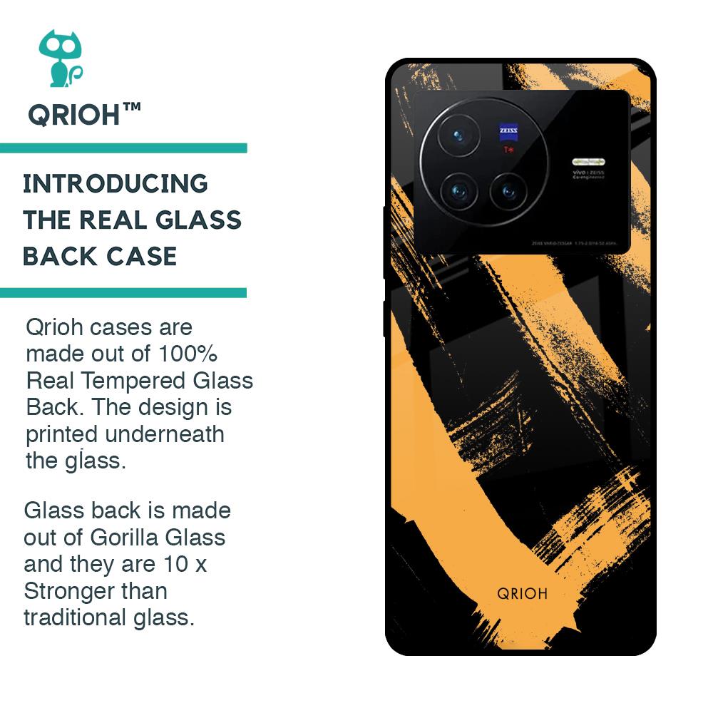 Gatsby Stoke Glass Case for Vivo X80 5G