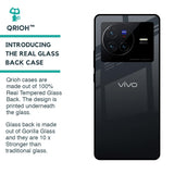 Stone Grey Glass Case For Vivo X80 5G
