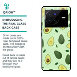 Avocado Green Glass Case For Vivo X80 5G