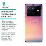 Lavender Purple Glass case for Vivo X80 5G
