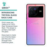 Dusky Iris Glass case for Vivo X80 5G