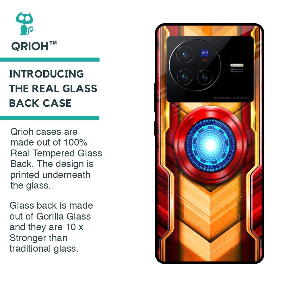 Arc Reactor Glass Case for Vivo X80 5G