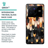 Bronze Abstract Glass Case for Vivo X80 5G