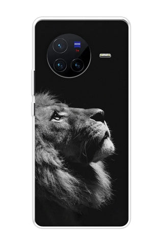 Lion Looking to Sky Vivo X80 5G Back Cover