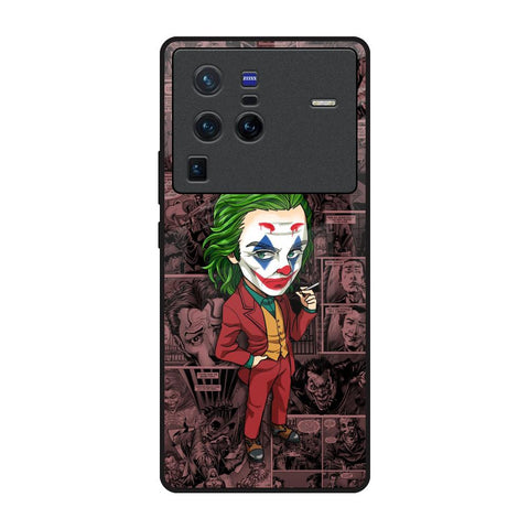 Joker Cartoon Vivo X80 Pro 5G Glass Back Cover Online
