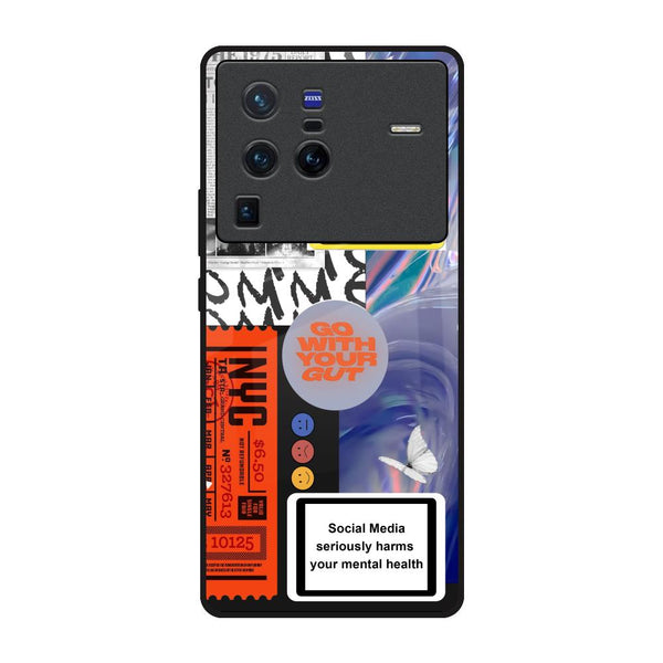 SEAHAI Cover per Vivo X80 Lite/Vivo V25 5G, Custodia Protettiva Ultra