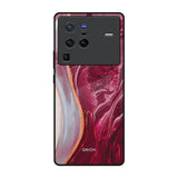 Crimson Ruby Vivo X80 Pro 5G Glass Back Cover Online