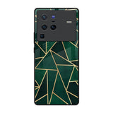 Abstract Green Vivo X80 Pro 5G Glass Back Cover Online