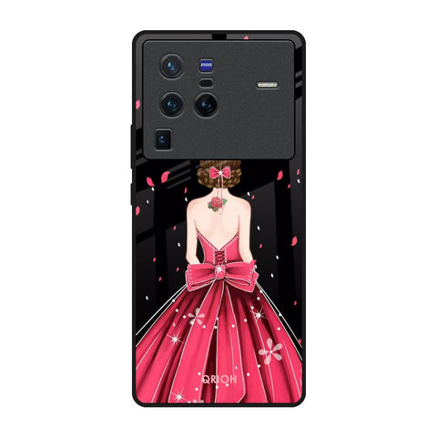 Fashion Princess Vivo X80 Pro 5G Glass Back Cover Online