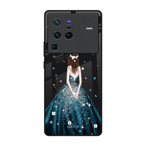 Queen Of Fashion Vivo X80 Pro 5G Glass Back Cover Online