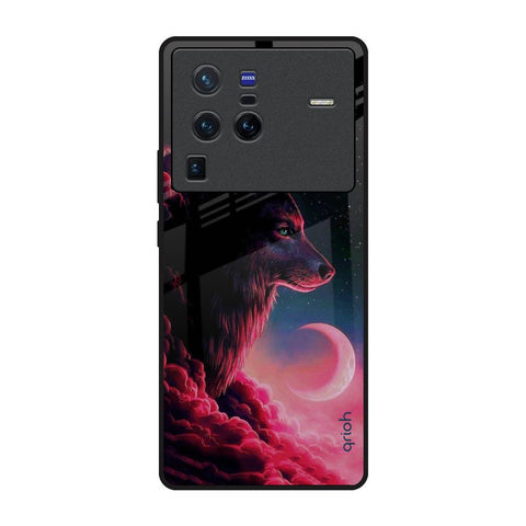 Moon Wolf Vivo X80 Pro 5G Glass Back Cover Online