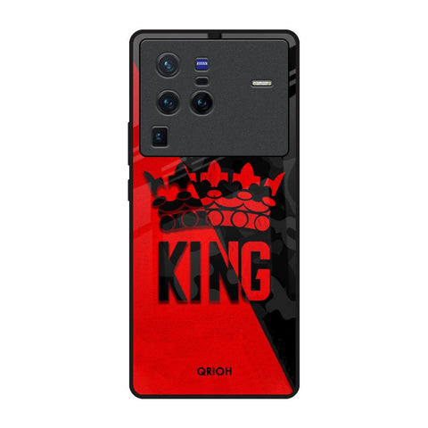 I Am A King Vivo X80 Pro 5G Glass Back Cover Online