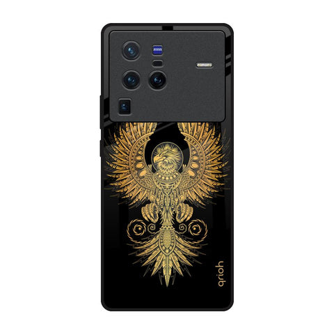 Mythical Phoenix Art Vivo X80 Pro 5G Glass Back Cover Online