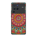 Elegant Mandala Vivo X80 Pro 5G Glass Back Cover Online