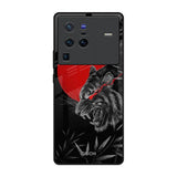 Red Moon Tiger Vivo X80 Pro 5G Glass Back Cover Online