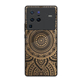 Luxury Mandala Vivo X80 Pro 5G Glass Back Cover Online