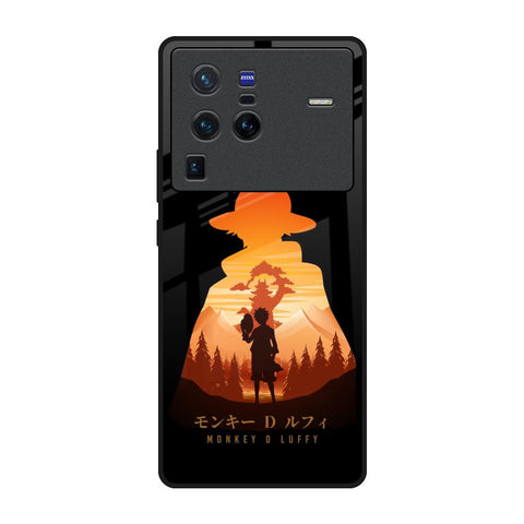 Luffy One Piece Vivo X80 Pro 5G Glass Back Cover Online