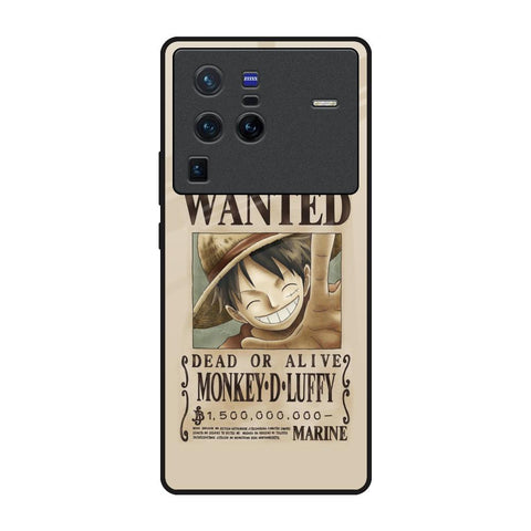Luffy Wanted Vivo X80 Pro 5G Glass Back Cover Online