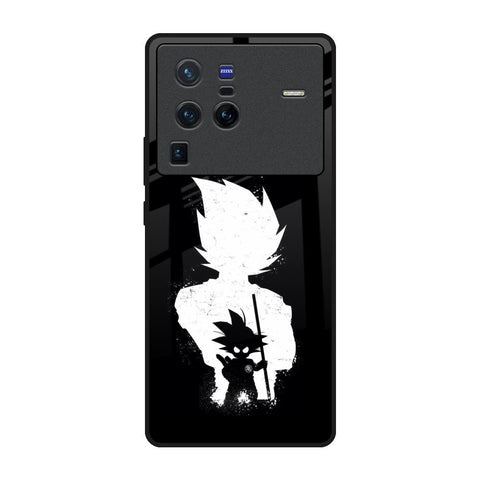 Monochrome Goku Vivo X80 Pro 5G Glass Back Cover Online