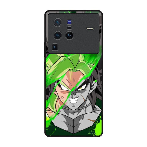 Anime Green Splash Vivo X80 Pro 5G Glass Back Cover Online