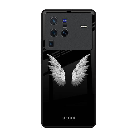 White Angel Wings Vivo X80 Pro 5G Glass Back Cover Online
