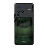 Green Leather Vivo X80 Pro 5G Glass Back Cover Online