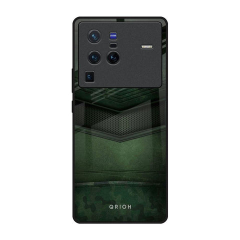 Green Leather Vivo X80 Pro 5G Glass Back Cover Online