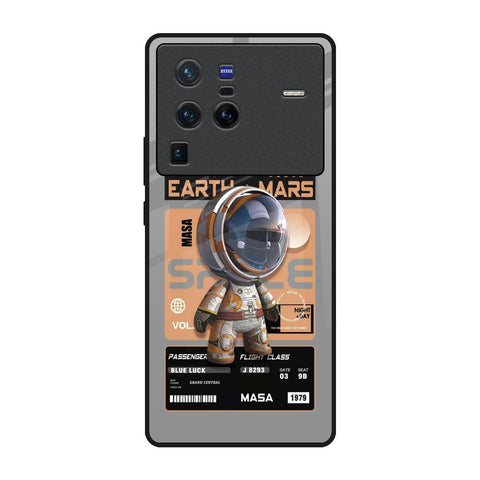Space Ticket Vivo X80 Pro 5G Glass Back Cover Online