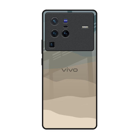 Abstract Mountain Pattern Vivo X80 Pro 5G Glass Back Cover Online