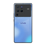 Vibrant Blue Texture Vivo X80 Pro 5G Glass Back Cover Online