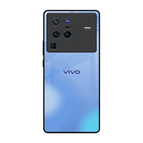 Vibrant Blue Texture Vivo X80 Pro 5G Glass Back Cover Online