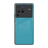 Oceanic Turquiose Vivo X80 Pro 5G Glass Back Cover Online