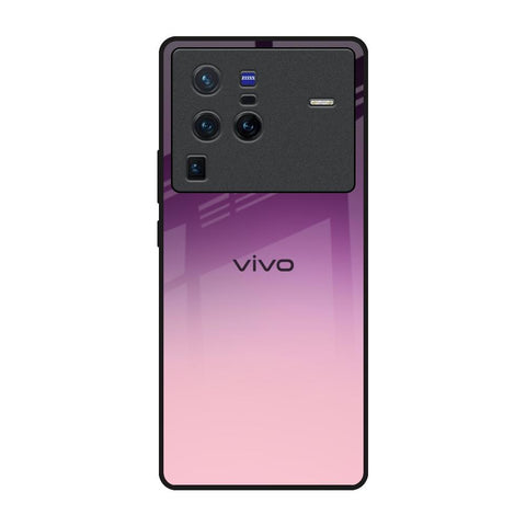 Purple Gradient Vivo X80 Pro 5G Glass Back Cover Online