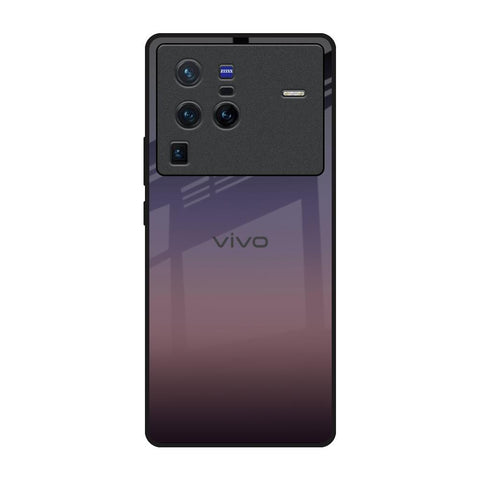 Grey Ombre Vivo X80 Pro 5G Glass Back Cover Online
