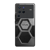 Hexagon Style Vivo X80 Pro 5G Glass Back Cover Online