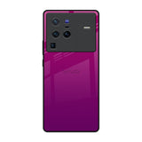Magenta Gradient Vivo X80 Pro 5G Glass Back Cover Online