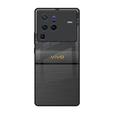 Grey Metallic Glass Vivo X80 Pro 5G Glass Back Cover Online